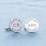 Personalised Happy Birthday Cufflinks, thumbnail 2 of 6