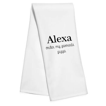 Funny Alexa Order Tea Towels, 3 of 5