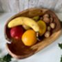 35cm Teak Root Bowl Handcrafted Natural Wood Fruit Bowl, thumbnail 7 of 7