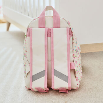 Personalised Ditsy Floral Print Mini Backpack, 6 of 7