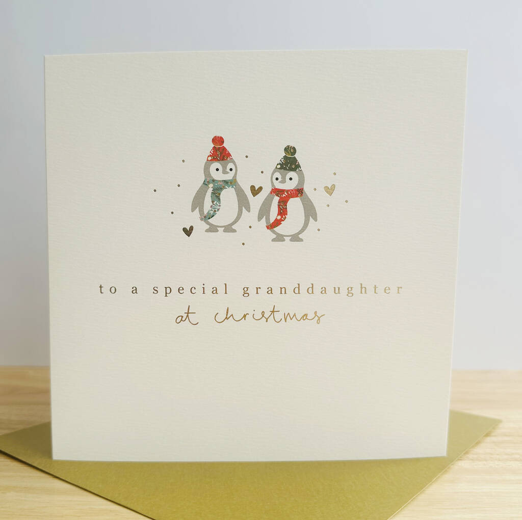 Grandson Luxury Christmas Card