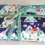 Little Christmas Scene Wrapping Paper, thumbnail 3 of 10