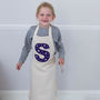 Personalised Letter Children's Apron, thumbnail 3 of 7