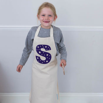 Personalised Letter Children's Apron, 3 of 7