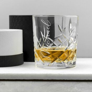 Personalised Crystal Whisky Tumbler, 6 of 6
