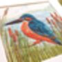 Kingfisher Hand Embroidery Design, thumbnail 3 of 4