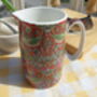 Small Jug In Red Strawberry Thief Design, thumbnail 4 of 9