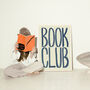 Book Club Typography Bold Wall Art Print, thumbnail 7 of 12