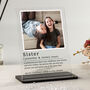 Personalised Sister Photo Acrylic Plaque Gift, thumbnail 1 of 2