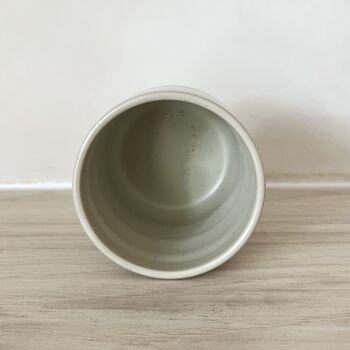 Dachshund Engraved Ceramic Flat White Tumbler, 3 of 8