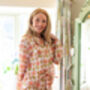 Lily Block Printed Pyjama Set, thumbnail 1 of 3