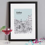 Personalised Lisbon Print, thumbnail 9 of 10