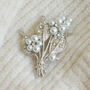 Vintage Style Bouquet Brooch, thumbnail 3 of 7