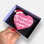 All I Want For Christmas Heart Letterbox Iced Cookie, thumbnail 4 of 11