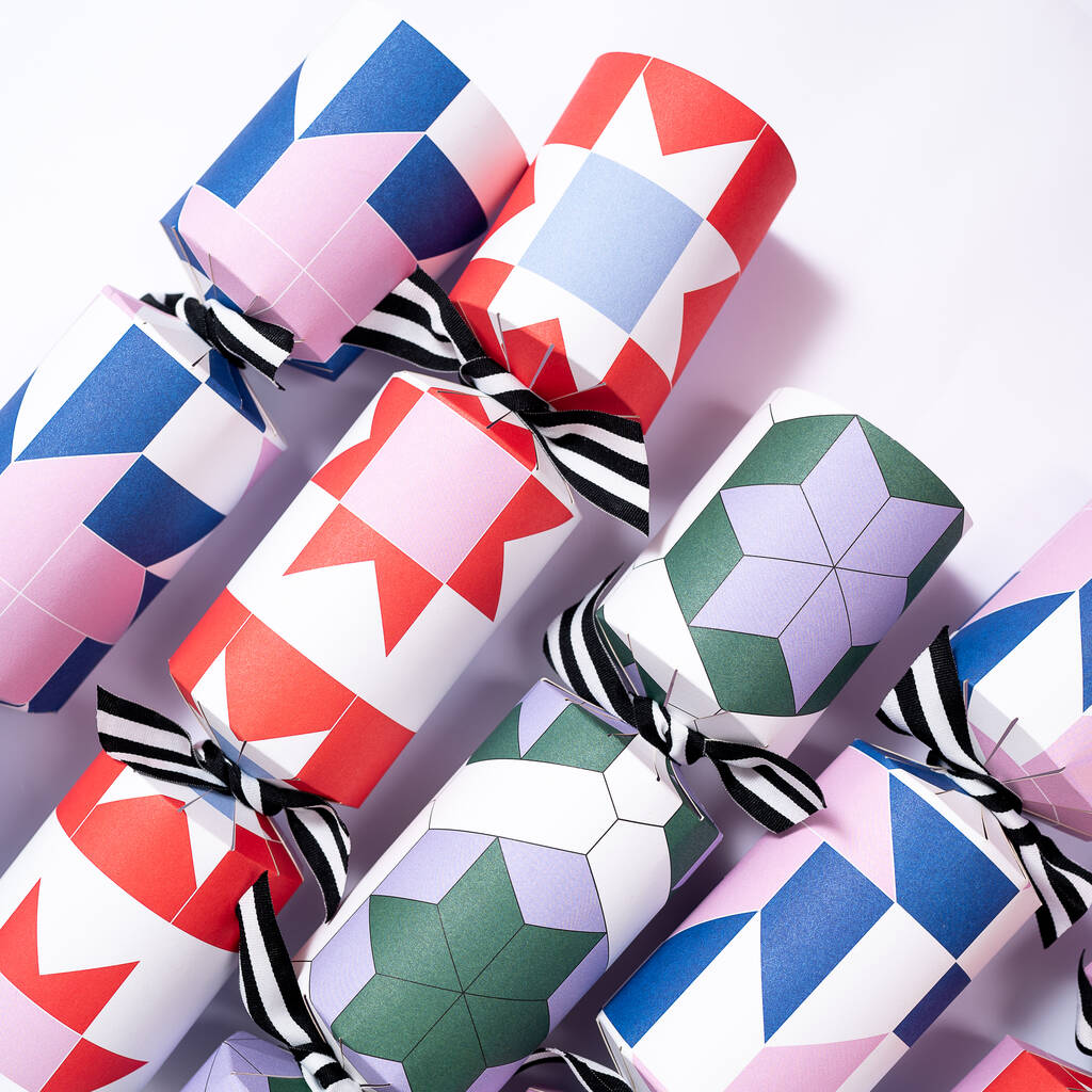 Luxury Christmas Crackers, Patchwork, 1 of 6