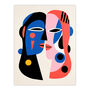 Just The Two Of Us Lovers Couple Modern Wall Art Print, thumbnail 6 of 6