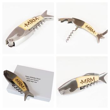 Personalised Fishing Corkscrew, 7 of 12