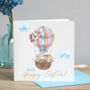 Personalised Easter Card, Hot Air Balloon, thumbnail 2 of 2
