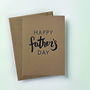 'Happy Fathers Day' Letterpress Card, thumbnail 3 of 3