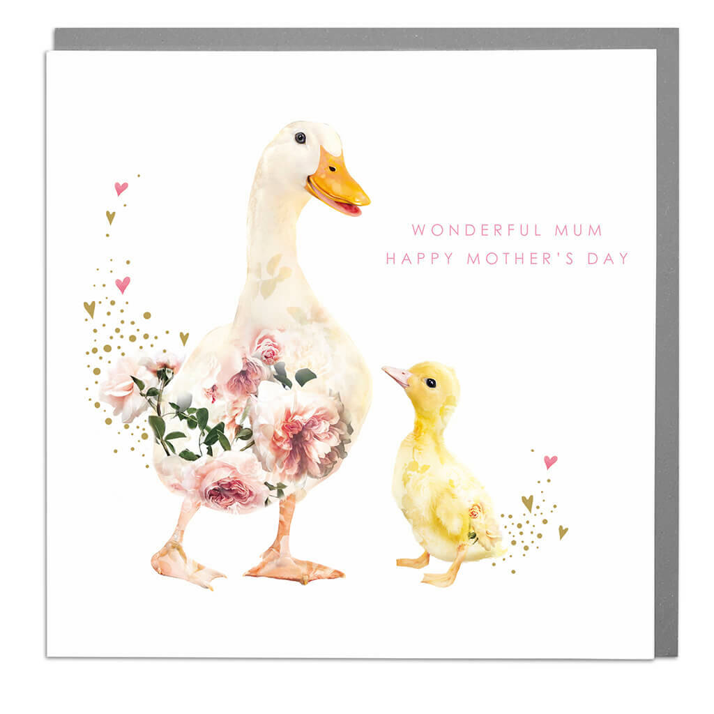 Mother's Day Ducks Card By Lola Design Ltd
