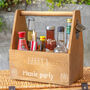 Personalised Picnic Caddy With Bottle Opener, thumbnail 2 of 11