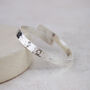 Sterling Silver Personalised Boys Christening Bangle, thumbnail 9 of 10