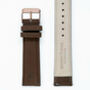 Classic Rose Gold Stainless Steel Unisex Wood Watch, thumbnail 10 of 10