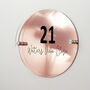 Rose Gold Mirrored Acrylic House Sign, thumbnail 1 of 3