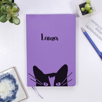 Personalised Cat Notebook, 4 of 5