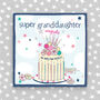Granddaughter Congrats On Your Exam Results Card Cake, thumbnail 1 of 2