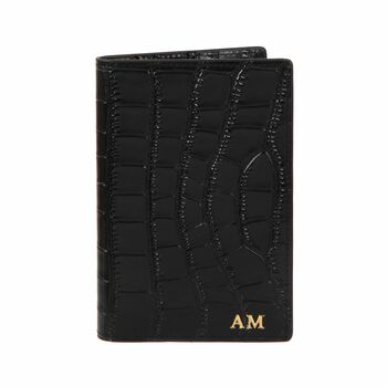 Personalised Leather Passport Cover Set, 7 of 11