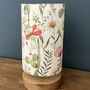 Alda Multi Spring Flowers Tall Cylinder Lampshade, thumbnail 10 of 11