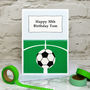 'Football' Personalised Birthday Card, thumbnail 2 of 4