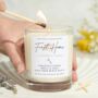 First Home Candle Gift Personalised Housewarming Present, thumbnail 1 of 8