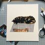 Personalised Pet Portrait Cat Collage, thumbnail 1 of 3