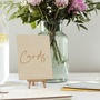 Wedding Card And Gift Table Sign, thumbnail 1 of 1