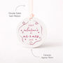 First Valentines As Mr And Mrs Bottle Tag Gift, thumbnail 4 of 7