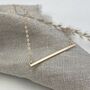 The Leopard 9ct Gold Bar Necklace, thumbnail 1 of 4