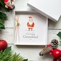 Handmade Scandi Santa Christmas Card For Him, thumbnail 1 of 6