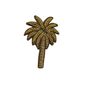 Leopard Jewellery Travel Pot With Palm Tree Brooch, thumbnail 4 of 5