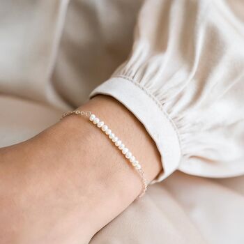 Personalised Anja Freshwater Pearl Bracelet, 3 of 9
