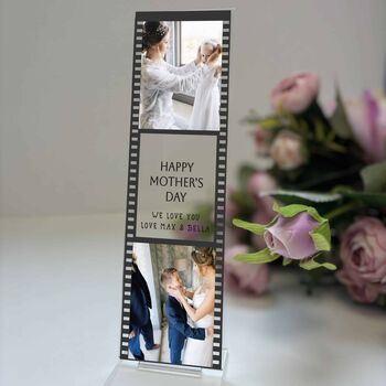 Personalised Acrylic Film Reel Photo Stand, 2 of 6