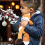 Fox Foxy Dave Soft Premium Plush Toy, From Birth With Gift Packaging, thumbnail 1 of 8