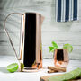 Handmade Solid Copper Pitcher, Tin Lined Inside, thumbnail 5 of 9