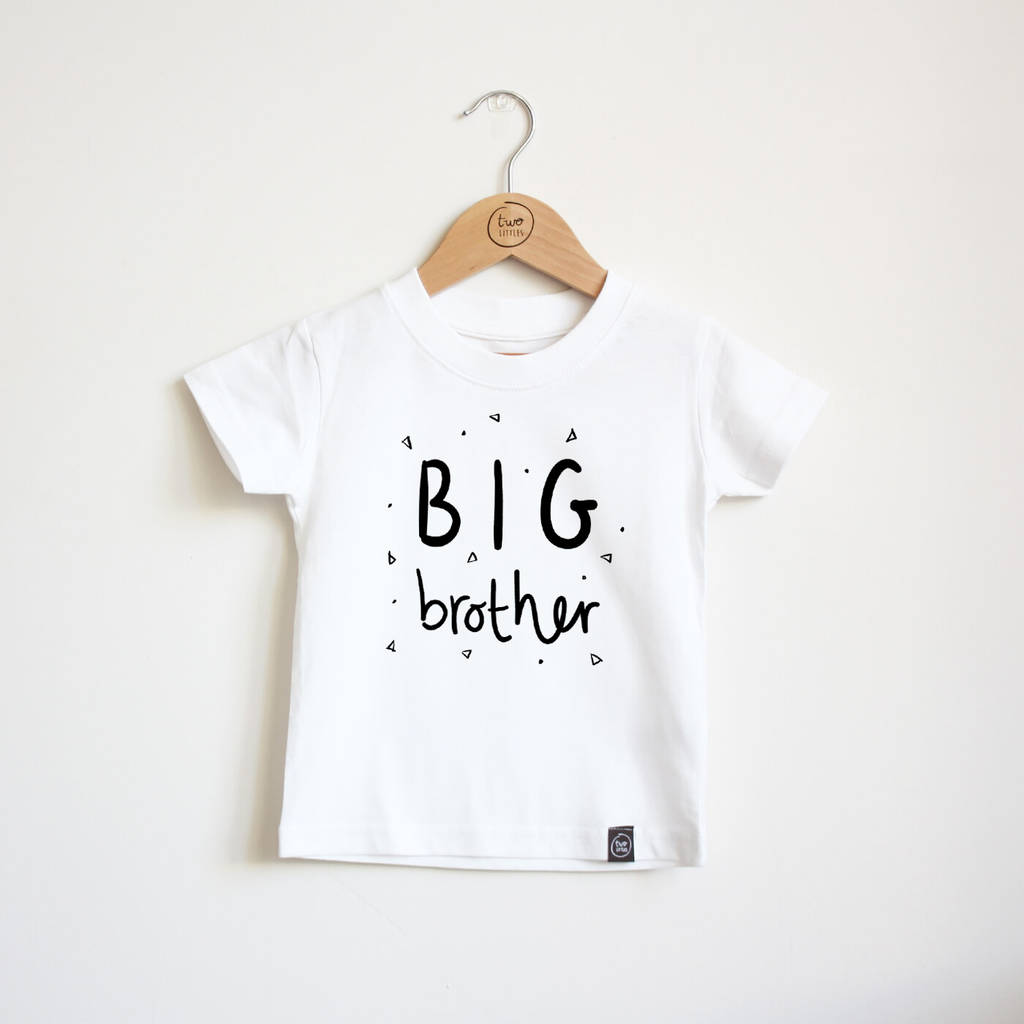 The Big Brother Tee By Two Littles | notonthehighstreet.com