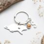 Personalised Cute Rat Keyring Rat Lover Gift. Rat Mom Gift, thumbnail 1 of 8