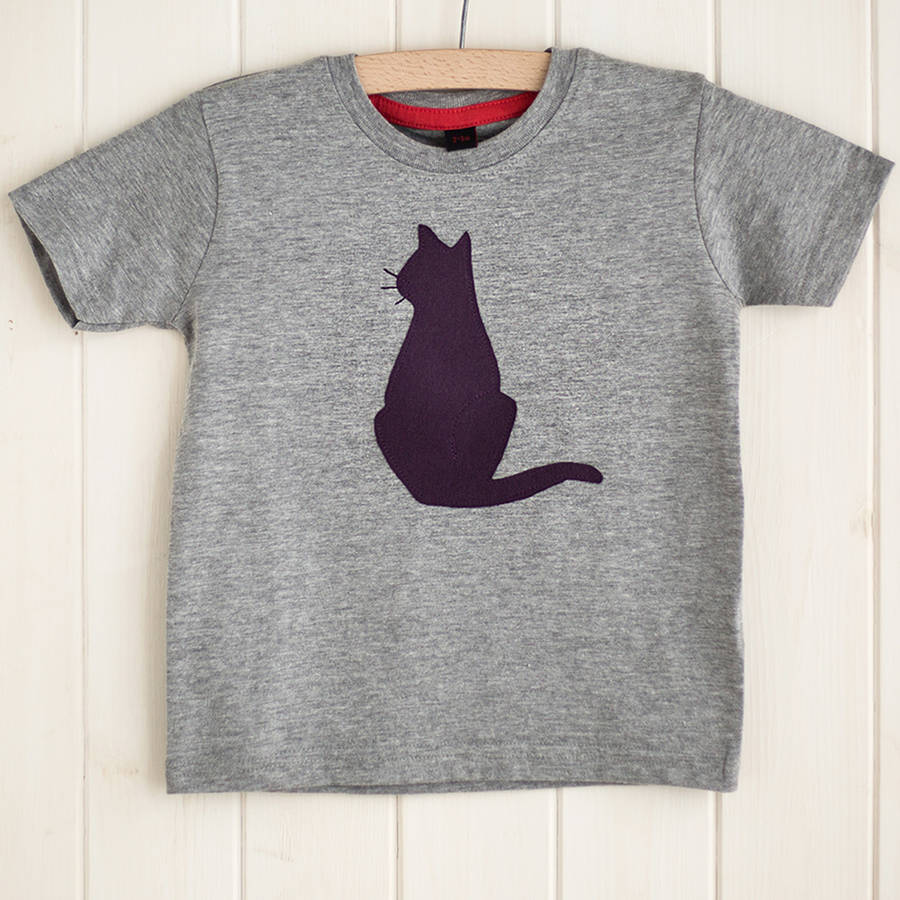 Mum And Child Cat T Shirt Set By Isabee | notonthehighstreet.com