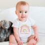 Personalised First Father's Day Rainbow Bodysuit, thumbnail 2 of 9