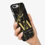 Personalised Gold Black Marble Phone Case, thumbnail 2 of 6
