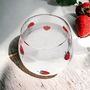 Set Of Two Strawberry Glass Coffee Mug, thumbnail 6 of 6